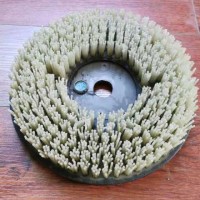 250mm Round Diamond Brush For Stone Polishing