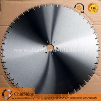 1200mm laser welding diamond wall saw blade for bricks and reinforced concrete