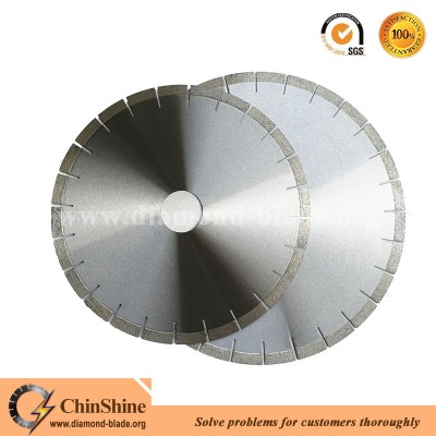 450mm Laser welded segmented diamond saw blade for granite bridge saw