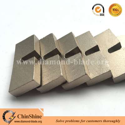 High efficiency U shape diamond granite cutting segments for granite saw blade