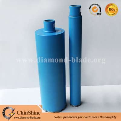 Standard rooftop segment wet drilling diamond core drill bit for reinforced concrete and stone