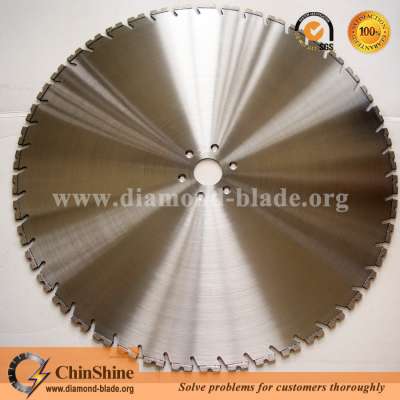 Laser welded V shape segment 800mm/1000mm/1200mm diamond concrete wall saw blade