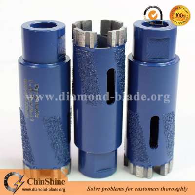 35mm Granite impregnated diamond core drill bits for countertop faucet hole drilling