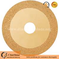 115mm vacuum brazed diamond metal cutting disc for stainless steel iron