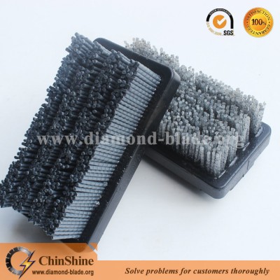 China Good Price Diamond Abrasive Fickert Frankfurt Stone Brush for Granite Marble