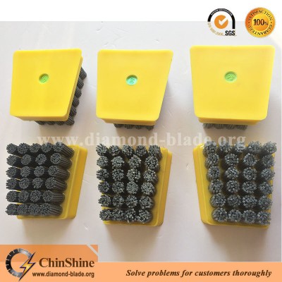 Reinforced Frankfurt Silicon Carbide Polishing Abrasive Brush for Marble for Sale