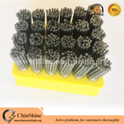 Long Life Stone Diamond Nylon Frankfurt Abrasive Brush for Marble Antique Texture